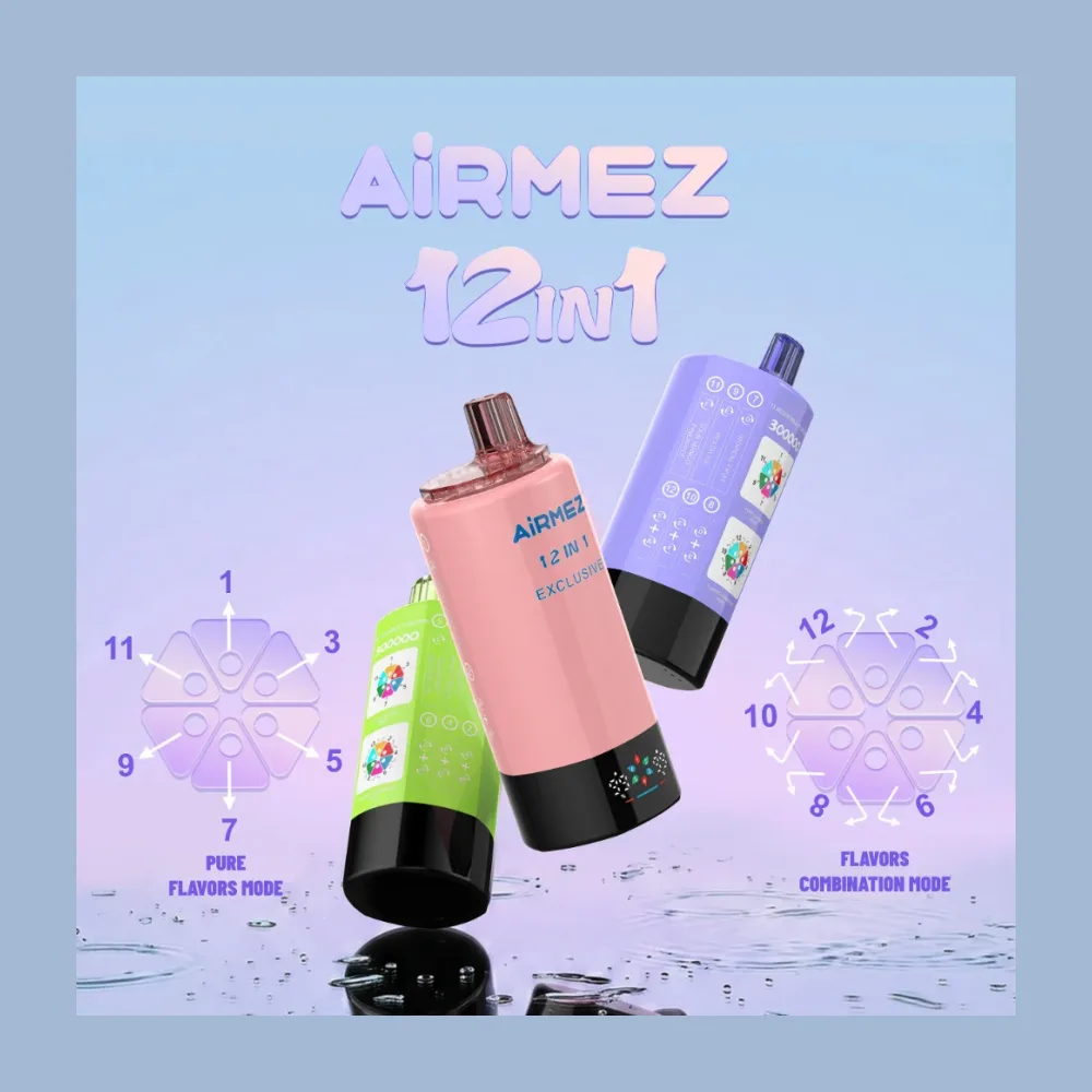 Airmez Fox 300K 12-in-1 wholesale – buy in bulk from Euro Vapes Germany
