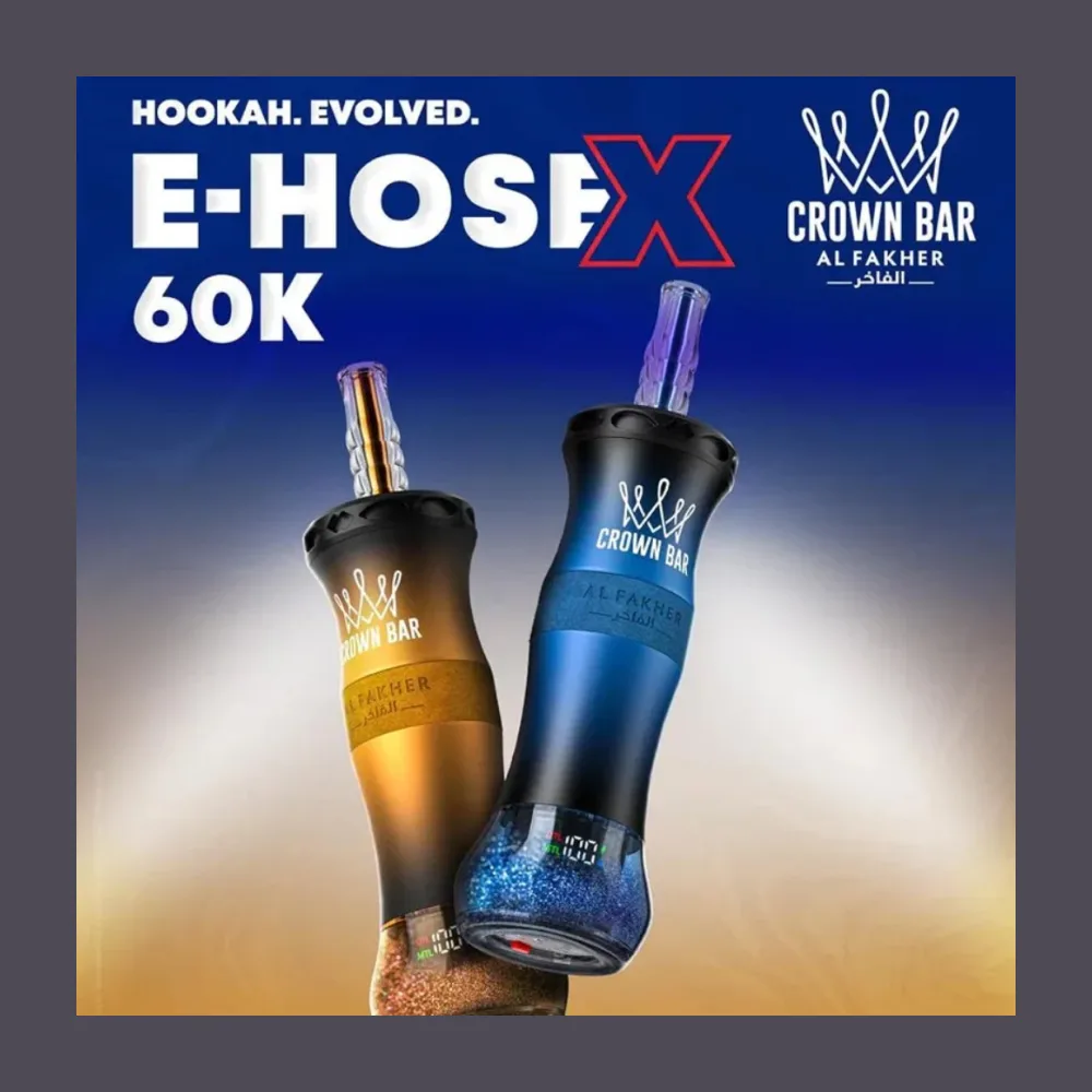 Al Fakher Crown Bar Ehose X 60K wholesale – buy in bulk from Euro Vapes Germany