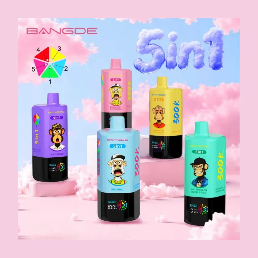 Bang DE 300K 5-in-1 wholesale – buy in bulk from Euro Vapes Germany
