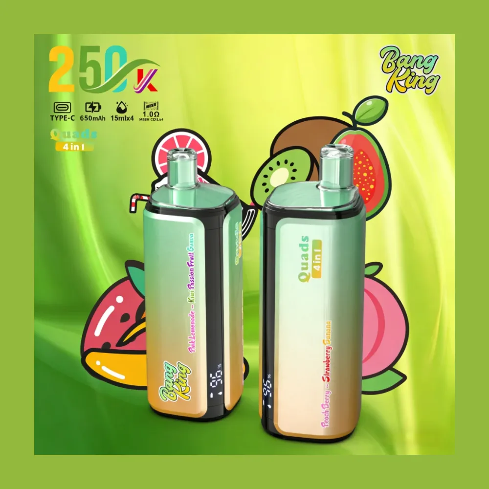 Bang King 250K 4-in-1 wholesale – buy in bulk from Euro Vapes Germany