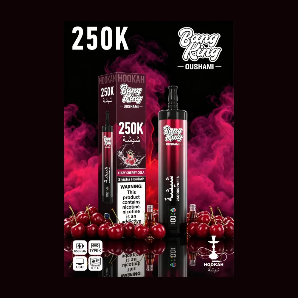 Bang King Shisha 250K wholesale – buy in bulk from Euro Vapes Germany
