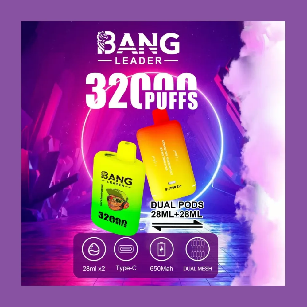 Bang Leader 32000 Dual Flavour wholesale – buy in bulk from Euro Vapes Germany