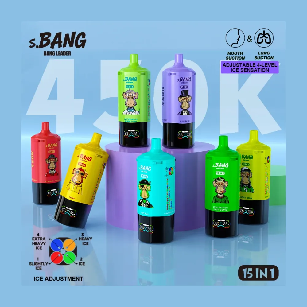 Bang Leader 450K 15-in-1 wholesale – buy in bulk from Euro Vapes Germany