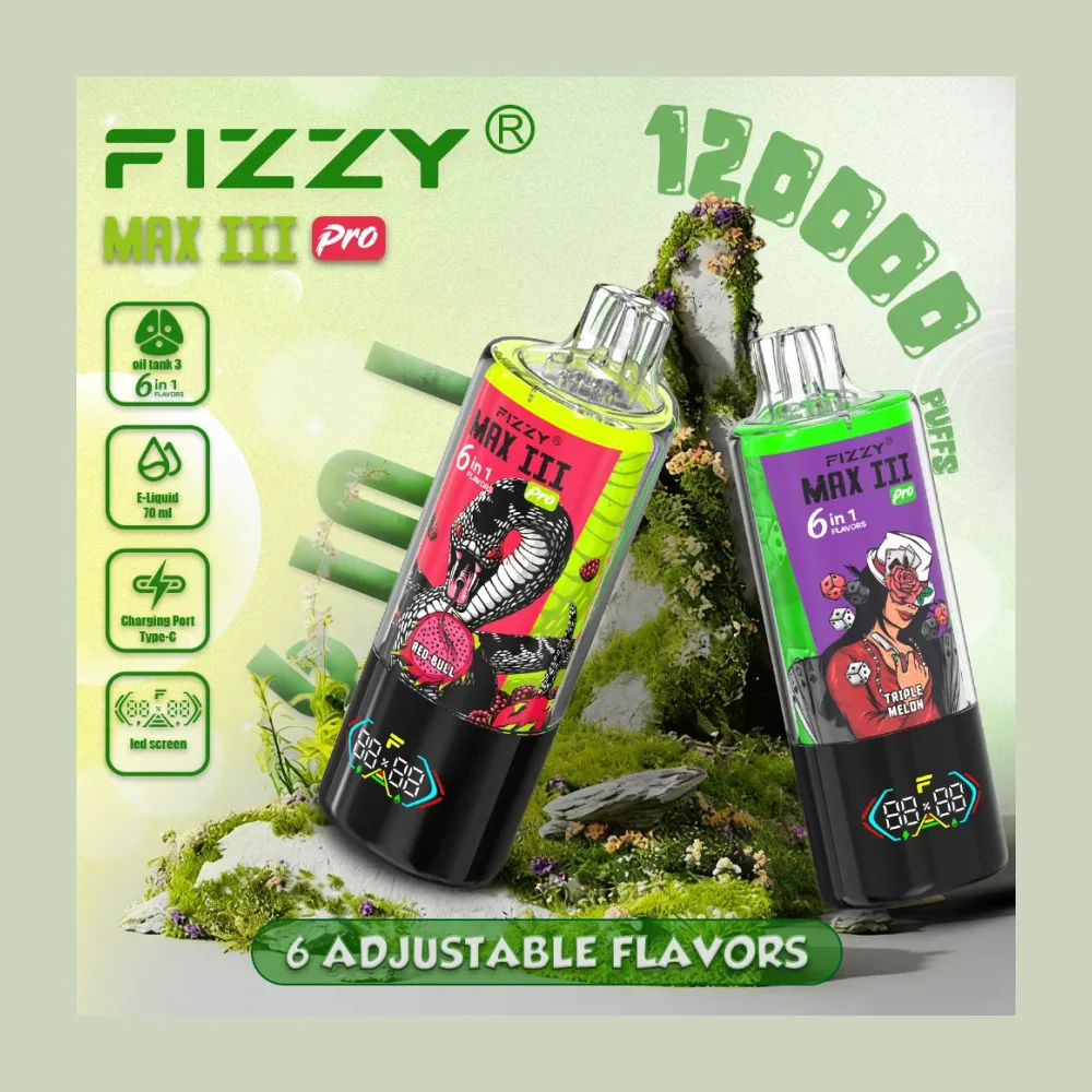 Fizzy Max Pro 120K 6-in-1 wholesale – buy in bulk from Euro Vapes Germany