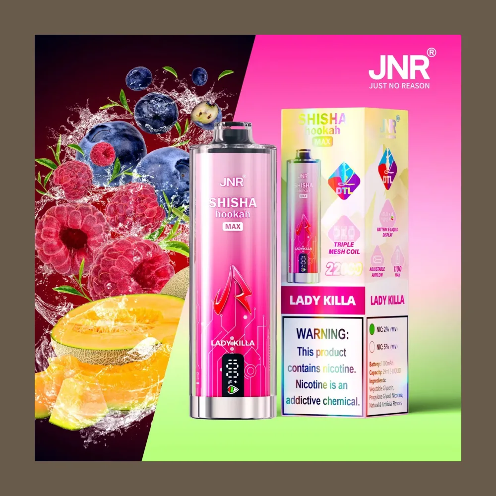 JNR Shisha Max 22000 wholesale – buy in bulk from Euro Vapes Germany