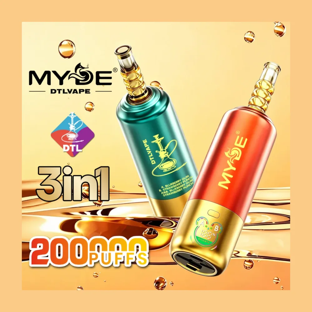 MYDE DTL Shisha 200K 3-in-1 wholesale – buy in bulk from Euro Vapes Germany