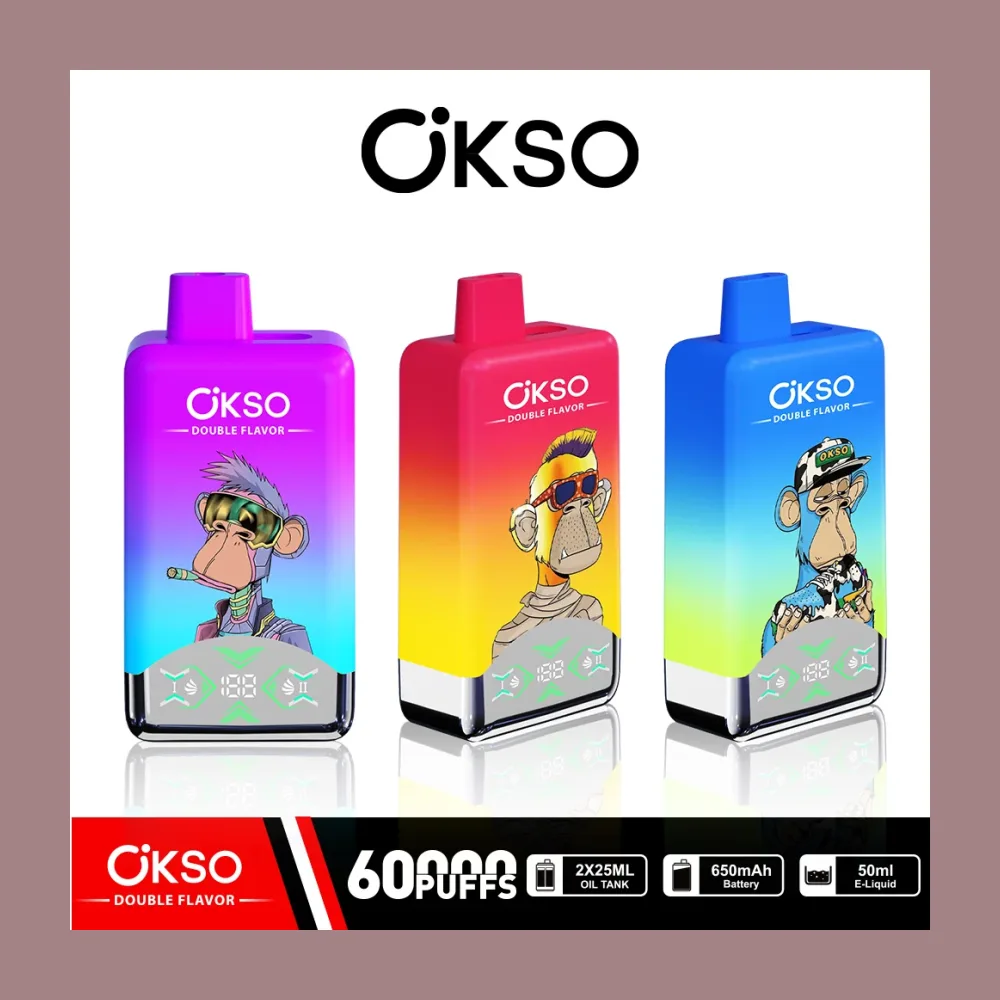 OKSO Double Flavour 60000 wholesale – buy in bulk from Euro Vapes Germany