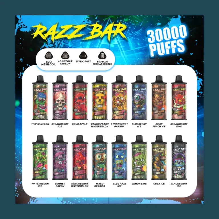 Razz Bar 30000 1000 pcs Bulk Pack wholesale – photo 2