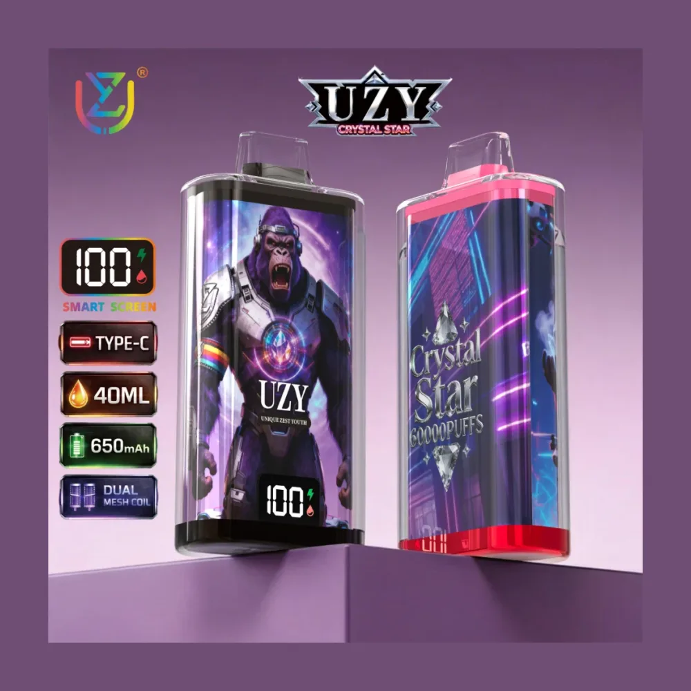 UZY Crystal Star 60K wholesale – buy in bulk from Euro Vapes Germany