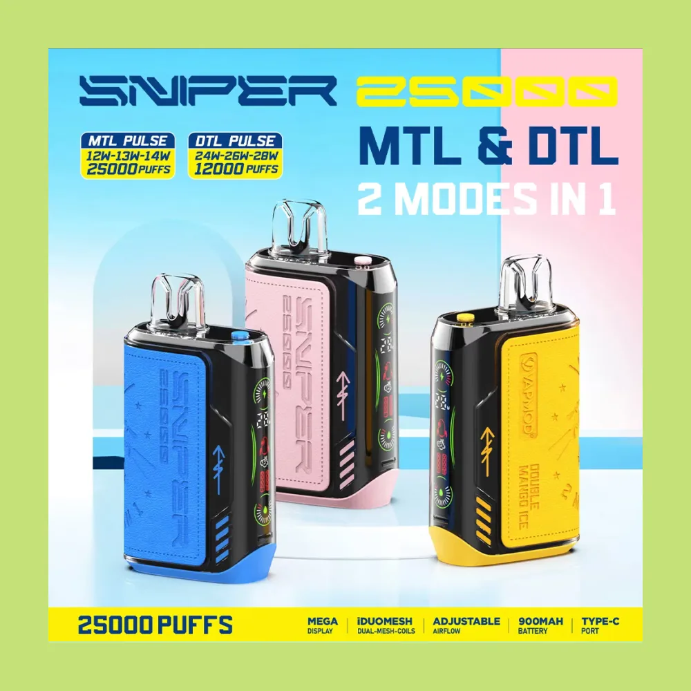 Vapmod Sniper 25000 wholesale – buy in bulk from Euro Vapes Germany