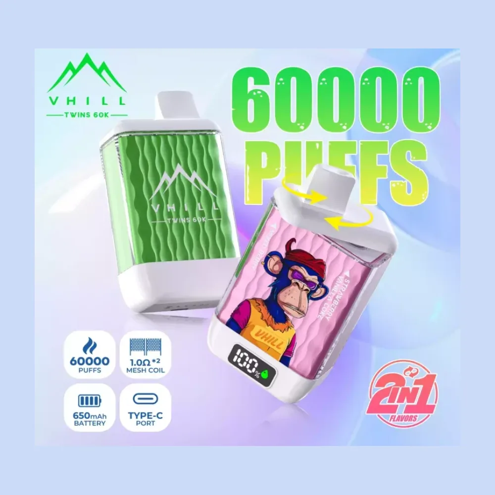 VHILL Twin 60K wholesale – buy in bulk from Euro Vapes Germany