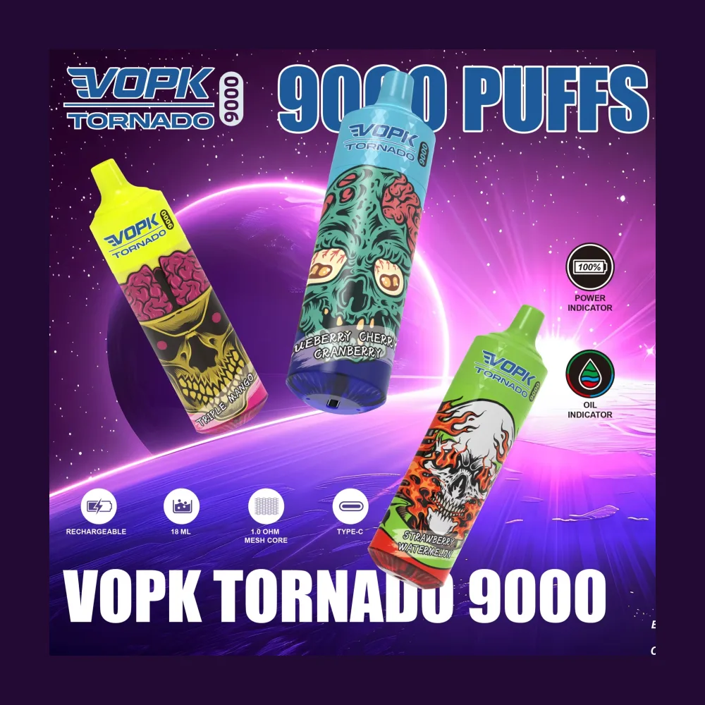 VOPK Tornado 9000 wholesale – buy in bulk from Euro Vapes Germany