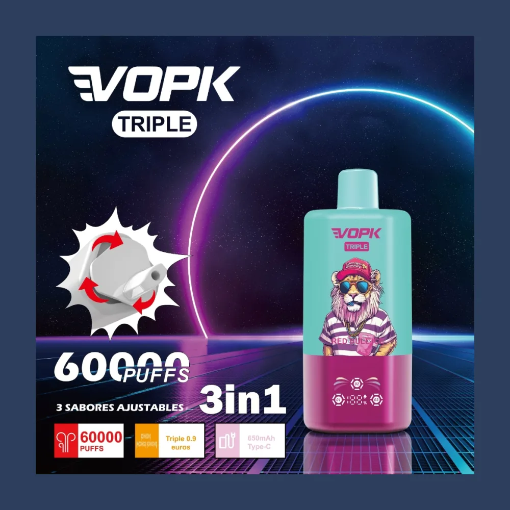VOPK Triple 60000 wholesale – buy in bulk from Euro Vapes Germany
