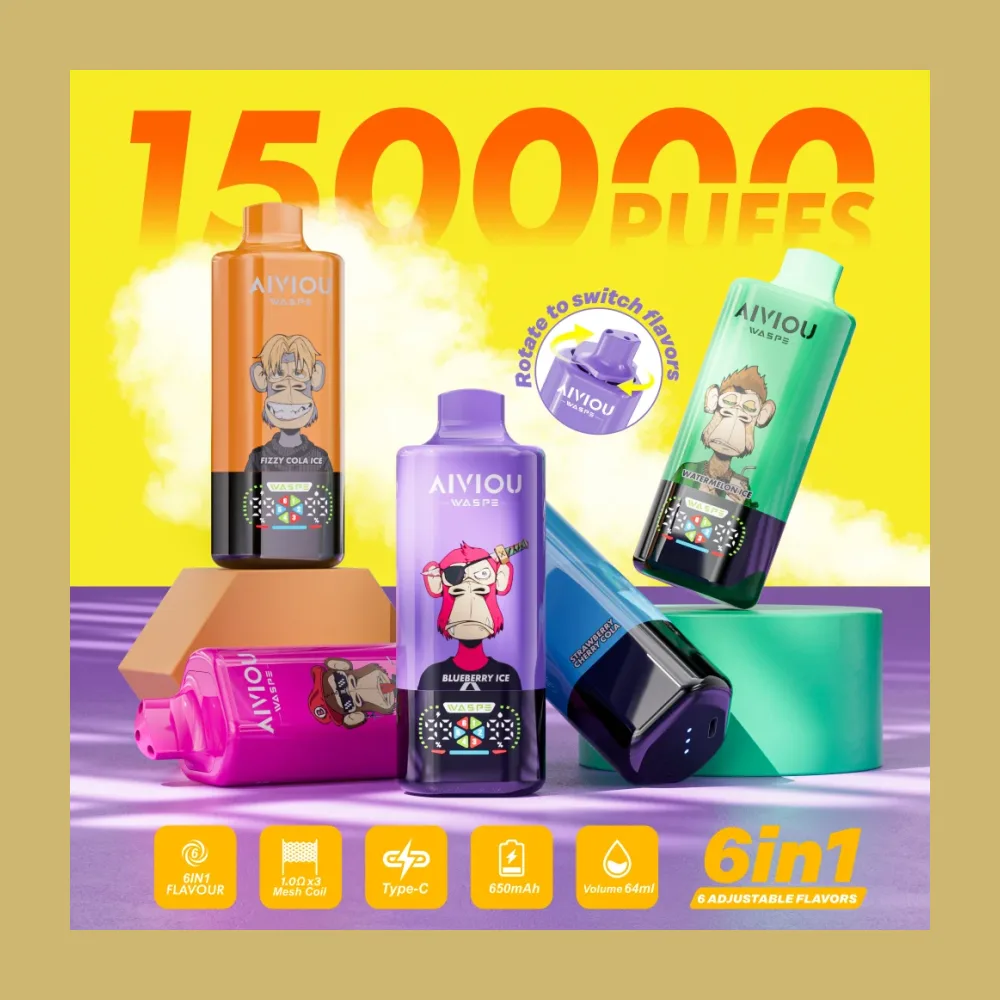 WASPE Aiviou 150K 6-in-1 wholesale – buy in bulk from Euro Vapes Germany