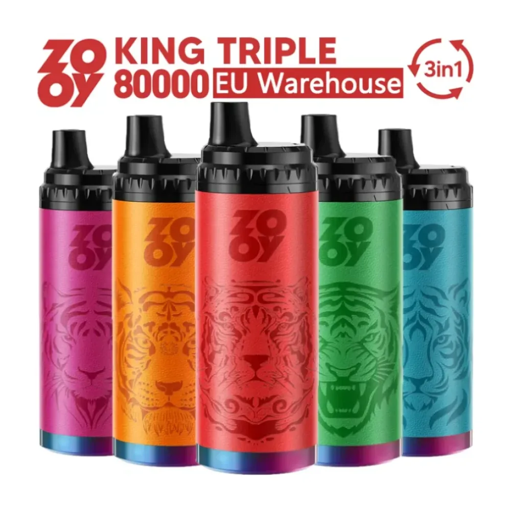 ZOOY King Triple 80K wholesale – buy in bulk from Euro Vapes Germany