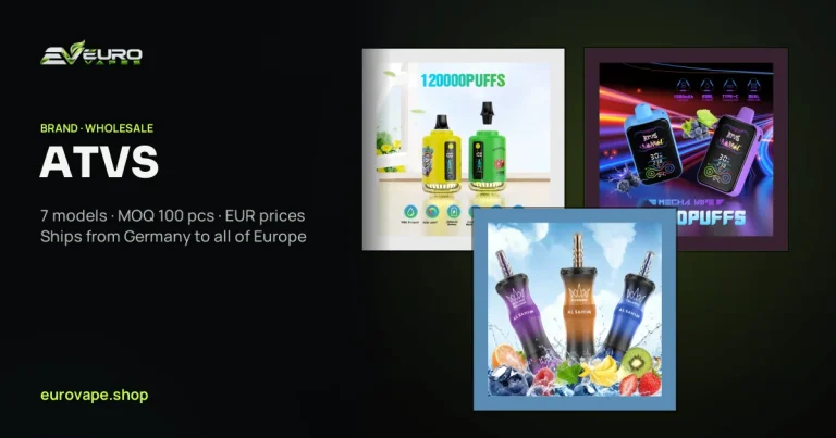 ATVS wholesale – buy ATVS vapes in bulk from Euro Vapes Germany