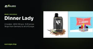 Dinner Lady wholesale – buy Dinner Lady vapes in bulk from Euro Vapes Germany
