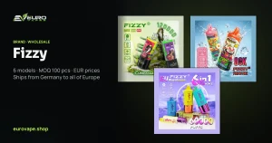 Fizzy wholesale – buy Fizzy vapes in bulk from Euro Vapes Germany