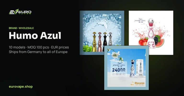 Humo Azul wholesale – buy Humo Azul vapes in bulk from Euro Vapes Germany