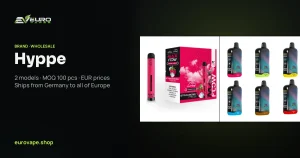 Hyppe wholesale – buy Hyppe vapes in bulk from Euro Vapes Germany