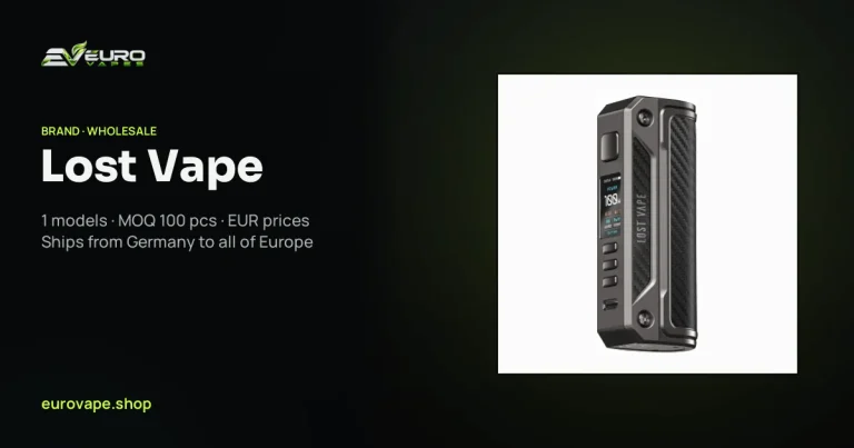 Lost Vape wholesale – buy Lost Vape vapes in bulk from Euro Vapes Germany