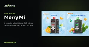 Merry Mi wholesale – buy Merry Mi vapes in bulk from Euro Vapes Germany