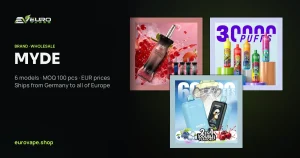 MYDE wholesale – buy MYDE vapes in bulk from Euro Vapes Germany