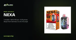 NEXA wholesale – buy NEXA vapes in bulk from Euro Vapes Germany