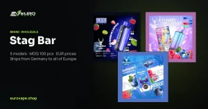 Stag Bar wholesale – buy Stag Bar vapes in bulk from Euro Vapes Germany