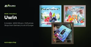 Uwin wholesale – buy Uwin vapes in bulk from Euro Vapes Germany