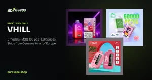 VHILL wholesale – buy VHILL vapes in bulk from Euro Vapes Germany