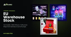 Elf Bar 600 V2 wholesale – EU Warehouse Stock wholesale from Euro Vapes Germany